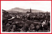 A28) Freiburg i.B. von der Winterstrasse gel. 1937