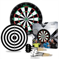 Profi Dartscheibe inkl. 6 Dartpfeile Dartboard Dartboards Dartscheiben Steeldart