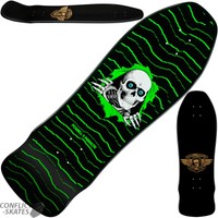 POWELL PERALTA "Geegah Ripper" Skateboard Deck 9.75" GRÜN Old Skool 1980s