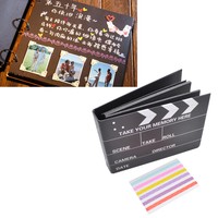 DIY Basteln Scrapbooking Filmklappe Bilder Foto Album Handarbeit Urlaub Reise