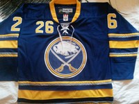 2011-12 Buffalo Sabres NHL Home Jersey Trikot signiert Thomas Vanek + Ehrhoff
