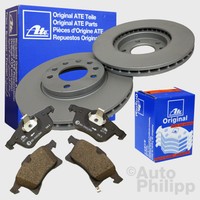 ATE Bremsscheiben belüftet Ø280 Bremsbeläge Bremsklötze vorne