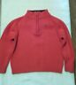 Tommy Hilfiger Baby Boy Orange Pullover Sweater 18 months 100% cotton GUC