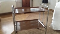 70er Jahre SERVIERWAGEN TEEWAGEN Dinett klappbar 70s serving trolley
