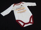 Washington Redskins One piece Romper Infant Sizes NFL Team Apparel Baby Creeper