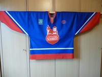 Original Eishockey-Trikot EHC 80 Nürnberg #2 Alt und Rar! Game Worn - Ice Tigers