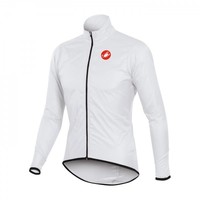 Castelli Squadra Long Jacket 4510504 Fahrradjacke  weiß
