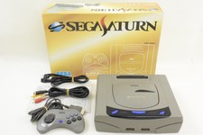 Sega Saturn Console System Ref/651082515 HST-3210 Working Tested Boxed Game JP