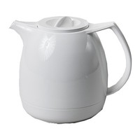 EMSA Tee Isokanne Thermoskanne Isolierkanne Teekanne Kaffeekanne 0,6l weiß 