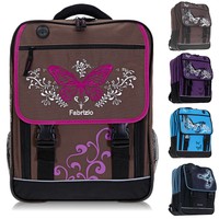 Schulrucksack FABRIZIO 10042. Schultasche Schulranzen Rucksack Butterfly AUSWAHL