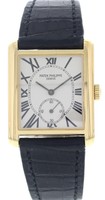Herren Patek Philippe Gondolo in 18k Gelbgold Rechteckig 5014