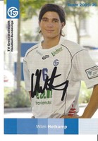 Autogrammkarte AK signiert signed TV Grosswallstadt  WILM HETKAMP