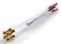 Vaginalsonde, goldbeschichtet & Kontaktgel für TENS EMS Gerät Reizstromgerät H