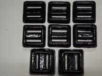 13kg Tauchblei graphitschwarz - Gurtblei  - 1x3 - 3x2 + 4x1 lackbeschichtet