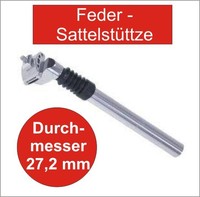 Feder-Sattelstütze Sattelstange Federung Sattel Strange Sattel Halterung Neu