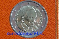 2 Euro Kursmünze Vatikan 2016