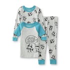 New 4T Boys Wonderkids 3-piece pajama set raccoon bandit
