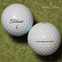 100 Titleist Pro V1 Mod. 2014 Golfbälle AAA/AAAA ProV1 V 1 Lakeballs + 50 Tees