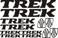 T2 TREK Aufkleberset 12-teilig NEU Aufkleber
