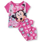 DISNEY MINNIE MOUSE Toddler Girl's Size 3T OR 4T Pajama Pants Set,