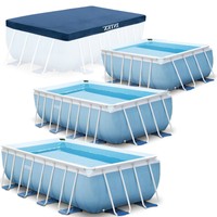INTEX Prism Frame Swimming Pool Rechteck Stahlwand 28314, 28316, 28318 