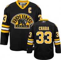 NHL Boston Bruins Zdeno Chara Premier Eis Hockey Shirt Jersey