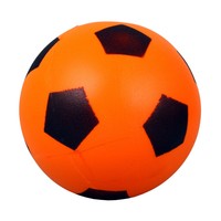JOHN SOFTBALL Schaumstoffball Ball Softfußball weicher Fußball Größe 20cm ORANGE