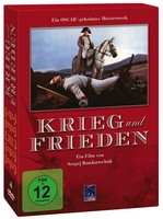 4 er DVD BOX ;KRIEG UND FRIEDEN ; DAS ORIGINAL; NEU/OVP