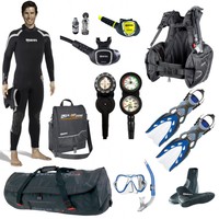 Mares Reiseset Komplettset Tauchausrüstung Wenig Gewicht Diveset  Herren 07