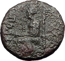 KOLOPHON in IONIA 50BC Poet Homer of ODYSSEY Apollo Ancient Greek Coin i59586