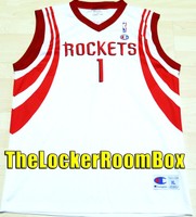 Champion Houston ROCKETS TMAC McGrady Gr XL SZ 48 Trikot Basketball NBA Jersey