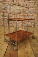 60er DINETT PALISANDER SERVIERWAGEN TEEWAGEN TABLE TISCH BEISTELLTISCH 70er