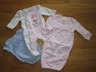 3 - Baby Girls Carter's Sleepwear L/S One-Piece Swaddler PRECIOUS One-Piece 0-3M