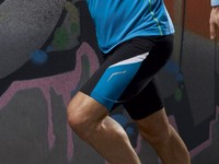 Herren Funktionshose Crivit Sports Neu Fitness Jogging Tennis Shorts Laufhose