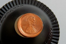 errors coin Lincoln Memorial 1998-P( Broad Strike/Off Center) U Grade-Red !