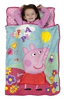 PEPPA PIG Girls NAP MAT Toddler Daycare Preschool Pre-K BLANKET + PILLOW Bed Set
