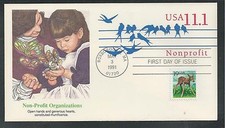 # U620 Swallows, Non-Profit Fleetwood Cachet, 1991 First Day Cover