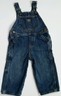 Toddler Boys OshKosh B'Gosh 18 month Denim Overalls Cotton Carpenter Jean