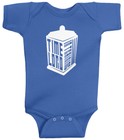 Threadrock Baby Time Lord in Training Infant Bodysuit Funny Doctor Who Parody