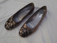 ara Ballerina Gr.38 ( UK 5)  bronze, wie neu ( neuwertig )