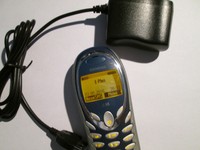 Siemens A 55 blau silber  SIMfrei   Lader gebr Art Nr. 11 X