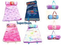 Disney Slumber Nap Pal - 2 in 1 Roll Up Pillow with Sleeping Bag