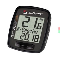 Sigma Fahrradcomputer BC 8.12 ATS kabellos schwarz Fahrrad