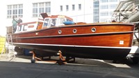 Holzboot, Mahagoni, Motoryacht, Motorboot