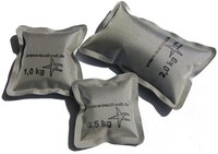 SOFTGewichte 0,5kg  1kg  2kg wie Softblei, Tauchblei Gewichte zum Tauchen silber