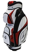 TAYLOR MADE Corza Cartbag / Golfbag 2015 - White / Black / Red - NEU - UVP 199 €
