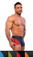 SPIN Herren Retro Badehose Badeshorts Retroshorts Schwimmhose 1418