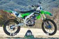 Kawasaki Powerlift KXF KX 125 250 450 Graphics Decals any year 1990-present