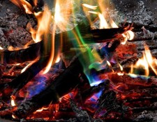 Mystical Fire Campfire Fireplace Colorant Packets 12 Pack, Color Flame, Camping