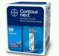Bayer CONTOUR Next Sensoren original Teststreifen, 50 Stück